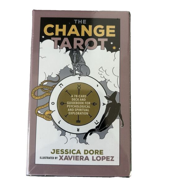 Change Tarot  A 78-Card Deck & Guidebook Psychological & Spiritual Exploration - Picture 2 of 7